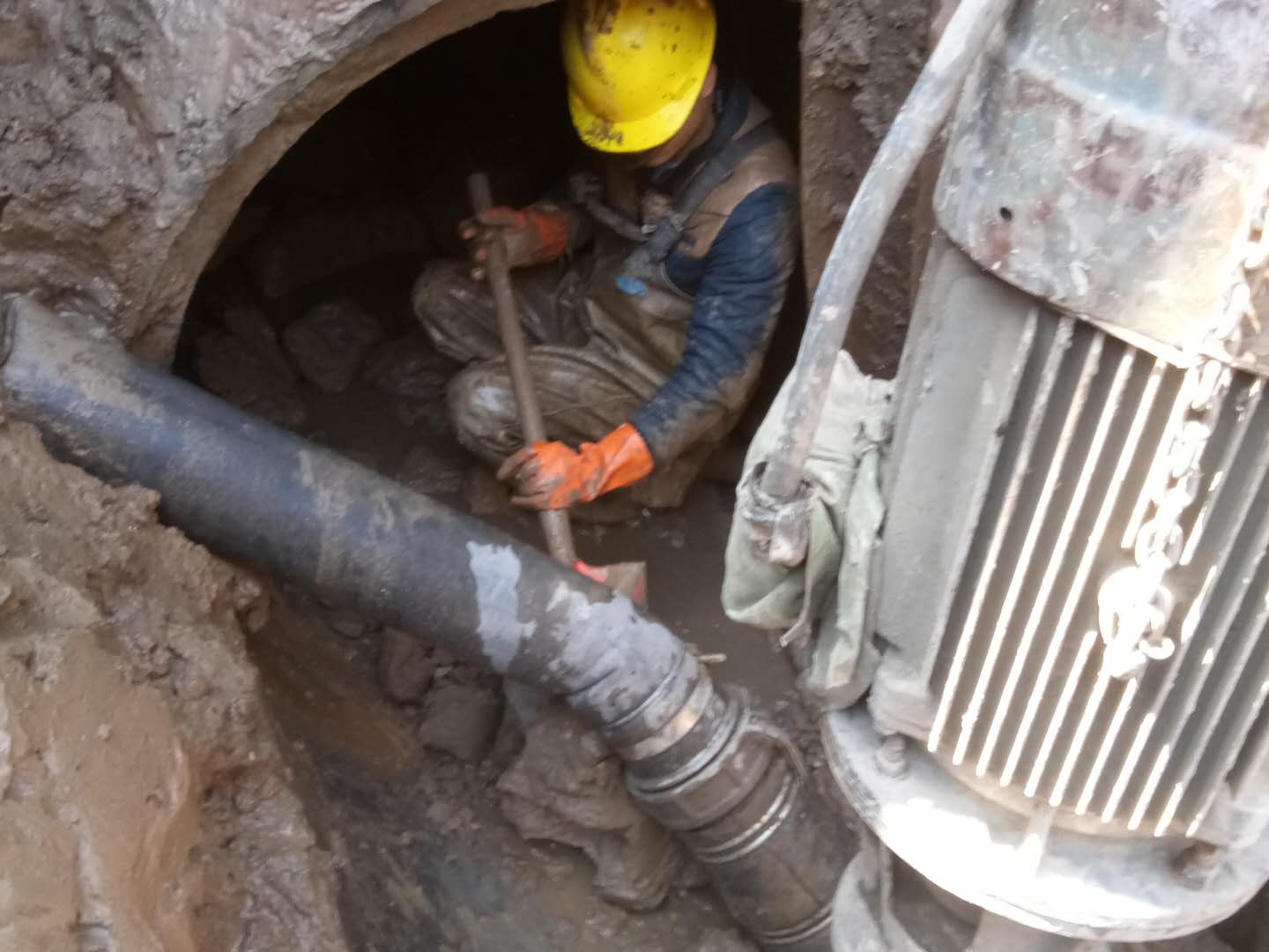 东昌府管道清淤