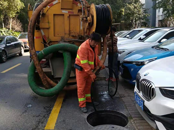 东昌府排污管道清淤